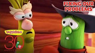 VeggieTales  Fixing Our Problems  30 Steps to Being Good Step 19 [upl. by Henarat452]