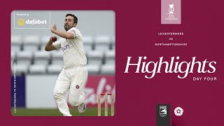 500 for Sando  Leicestershire v Northamptonshire  Day 4 Vitality County Championship Highlights [upl. by Oniskey]