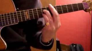 How to play Goldfinger theme on the acoustic guitar [upl. by Waal508]