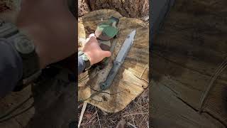 Becker BK7 bushcraft tool collector survival knife modified review [upl. by Llennej]