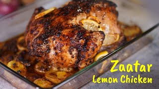 Zaatar Lemon Chicken Recipe  Mediterranean Zaatar Lemon Chicken Recipe  Allspice Institute [upl. by Nerret]