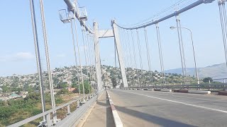 VISITER LE PONT MARÉCHAL A MATADI ET LE FLEUVE CONGO [upl. by Hairahs660]