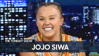 JoJo Siwa Teases New Music and Reveals That She Almost Quit Dance Before Dance Moms  Tonight Show [upl. by Kulseth499]