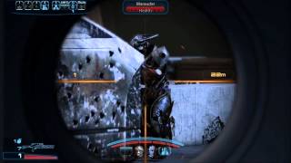 Mass Effect 3 Infiltrator Insanity  Earth Hades Cannon [upl. by Aicyle46]