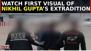 Pannun Murder Plot Case Czech Republic Police Releases First Video As Nikhil Gupta Extradited To US [upl. by Elad]