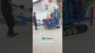 HC300D water well drilling machine from SUNMOY [upl. by Nwadahs]