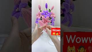 Flower craft ideaspaper craftsDIY crafteasy flowercraft ideasdiy paper craftseasy paper [upl. by Chloette359]