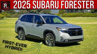 The 2025 Subaru Forester Promises More AWD Capability amp Future Electrification [upl. by Slosberg372]