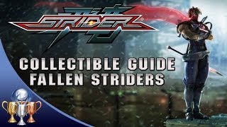 Strider  All Fallen Strider Collectibles  Costumes  Remember the Fallen Trophy [upl. by Creath]