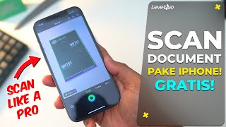 Scan Document Dengan iPhone Like a PRO GRATIS🔥 [upl. by Assilen]