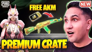 NEW PREMIUM CRATE OPENING  CODEBREAKER AKM CRATE OPENING  PUBG MOBILE [upl. by Buderus]