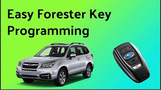 How to Program Subaru Forester Key Fob – 2015 to 2022 [upl. by Samled163]