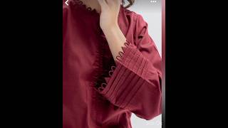 How to make beautiful sleeves designs v trending 2024 [upl. by Caputo]