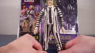 Beetlejuice Action Figure Review Neca Reel Toys Cult Classics Series 7 2008 [upl. by Eydnarb]