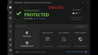 HOW TO GET BITDEFENDER TOTAL SECURITY 2018 FOR FREE  BITDEFENDER ANTIVIRUS CRACK [upl. by Nnylyaj]