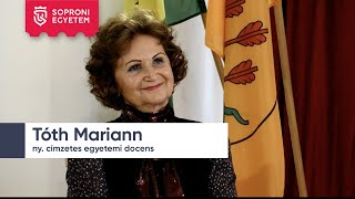 Soproni Egyetemi Almanach  72 adás  Tóth Mariann [upl. by Verneuil]