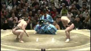 Hakuho vs Harumafuji Day 15 Sumo Hatsu Basho 27 January 2013 [upl. by Madra]