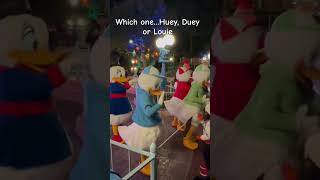 Which one are you going to chant for Huey Duey or Louie disneychannel disneyland disney [upl. by Zacherie]