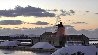 SALINE DI TRAPANI  Isola di MOZIA e lo STAGNONE  Marsala Sicilia [upl. by Groot]