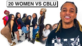 NOTICUZ 20 WOMEN VS 1 RAPPER CBLU [upl. by Ahusoj]