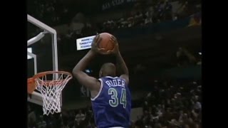 Isaiah Rider  1994 NBA Slam Dunk Contest Champion [upl. by Akital]