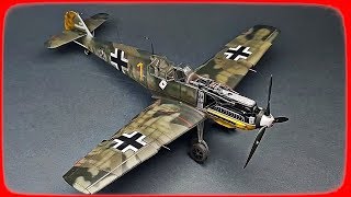 FULL VIDEO BUILD Messerschmitt Bf 109E3 EDUARD [upl. by Becket]