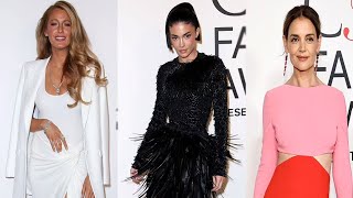 Blake Lively returns to spotlight Along With Kylie Jenner Katie Holmes at CFDA Fashion Awards [upl. by Nivert343]