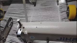 2024 new design Twist mop making machines Cotton Loop End Mop RefillMerit Brush Machine [upl. by Anrapa375]