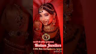 Best Jewellery Showrooms in Rajajipuram Neelam Jewellers song bollywood love navratrisong [upl. by Seilenna]