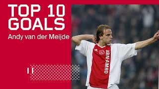 TOP 10 GOALS  Andy van der Meijde [upl. by Atinehc]