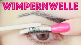 Wimpernwelle selber machenAnleitungeinfach und bequem ZUHAUSE  Heavensdream [upl. by Beckie]