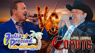 Julio Preciado y El Coyote  Las 50 Mejores Canciones Puros Corridos Con Banda Para Pistear [upl. by Cilla153]