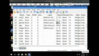 SPSS with Syntax  Descriptive Statistics for Nominal amp Ordinal Variables [upl. by Ronoel]