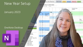 New Year Planner Setup for 2023 [upl. by Ahsiema752]