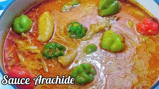 Sauce Arachide au Poulet  Revisitée amp Simplifiée  Azidessi Mafé  Peanut Soup [upl. by Rahcir]