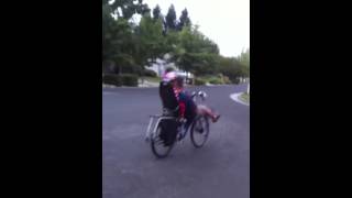 Cruzbike Sofrider Xtracycle concept ride clip 2 [upl. by Redienhcs997]