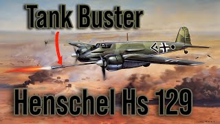 The Henschel Hs 129 Tank Buster The Luftwaffes Warthog [upl. by Particia]