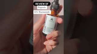 Review of Suganda 10  niacinamide serum [upl. by Ahseniuq572]