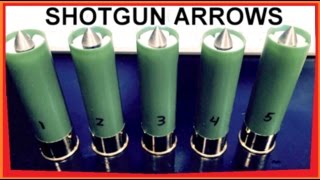 Sabot MicroArrows for SHOTGUN  Experimental Rounds [upl. by Yetnruoc]