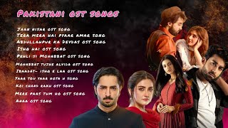 Pakistani ost songs live 2024  most viewed ost pakistanidramaost [upl. by Nymrak]