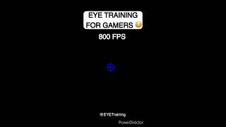 Get Better Aim with this 800 FPS Eye Training gaming shorts [upl. by Thurstan14]