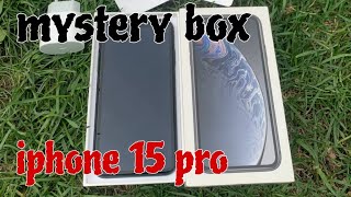 mystery box dapat hp iPhone 15 pro [upl. by Yelknirb]