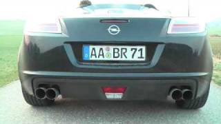 Opel GT mit MR2 Sound Magnaflow [upl. by Chill]