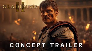 Gladiator 2 CONCEPT TRAILER  Paul Mescal Pedro Pascal Denzel Washington 2024 4K [upl. by Niobe]