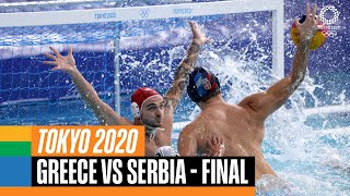 Water Polo Greece vs Serbia  Full Mens Final  Tokyo 2020 Replays [upl. by Akemihs]