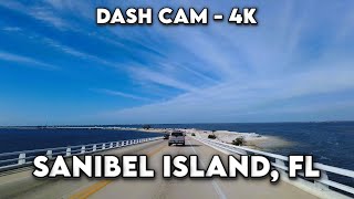 🚗 Explore Sanibel Island Florida in 4K 🏝️  Scenic Drive Video [upl. by Leban943]