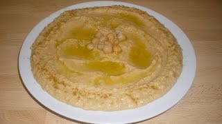 Comment faire le houmous Libanais très facilement recette du houmous [upl. by Shugart]