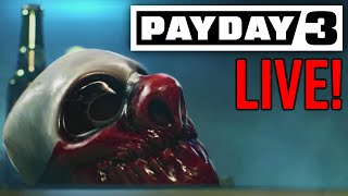 Payday 3 LIVE Lets talk about the October Update [upl. by Karub]