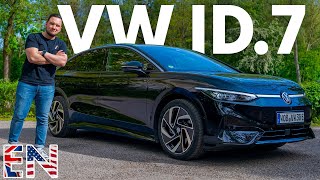 VW ID7 test  finally a good Volkswagen EV [upl. by Zevahc]