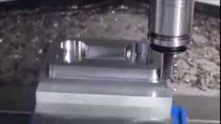 Okuma Genos M560V Dawg Bone cutting demo by The Robert E Morris Company [upl. by Nolahp860]